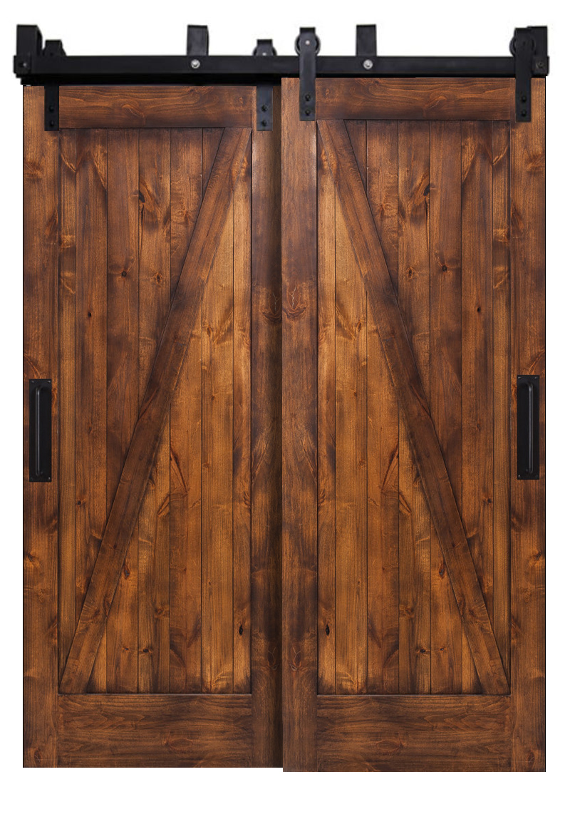 Z Bypassing Barn Doors Rustica